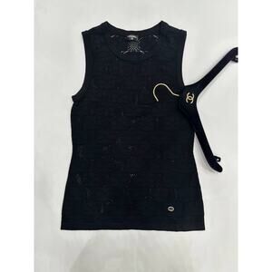Chanel Camellia Patern Top Sz. S-M